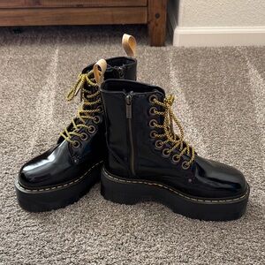 Dr. Martens Vegan Jadon Max Platform Boots